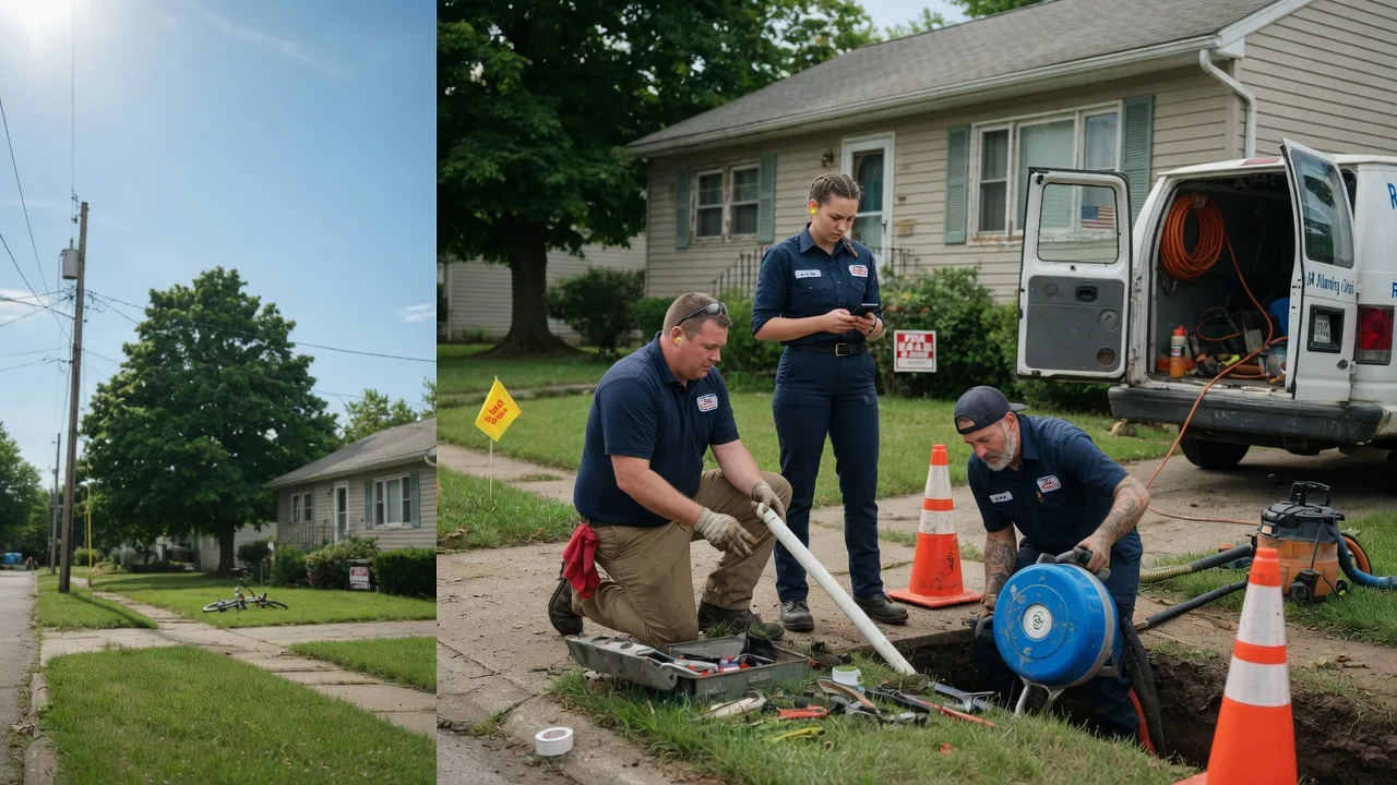 Sewer Line Repair in Rosamond, IL near me